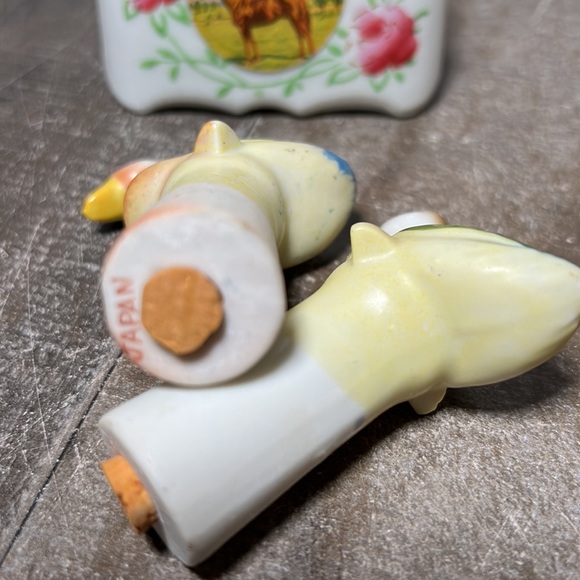 Vintage 1950's Duck Nodder Salt and Pepper Shakers Made in Japan Rare - Picture 5 of 6